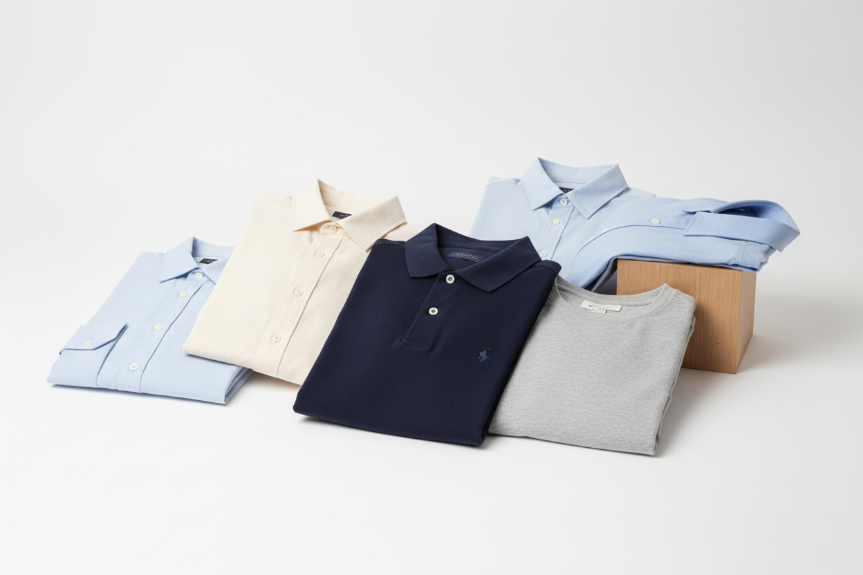 Stuttermabolir og Skyrtur