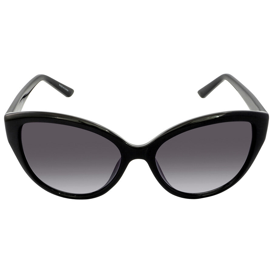Calvin Klein Grey Gradient Cat Eye Ladies Sunglasses