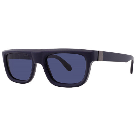 Ferragamo Blue Square Men's Sunglasses