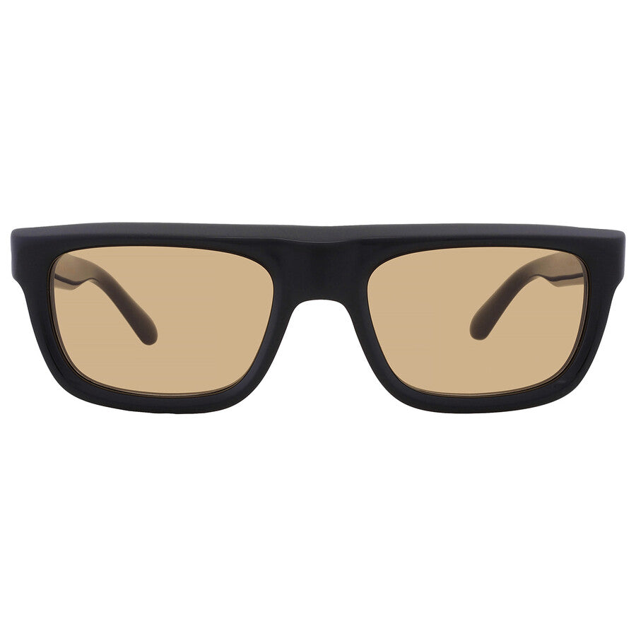Ferragamo  Brown Square Men's Sunglasses