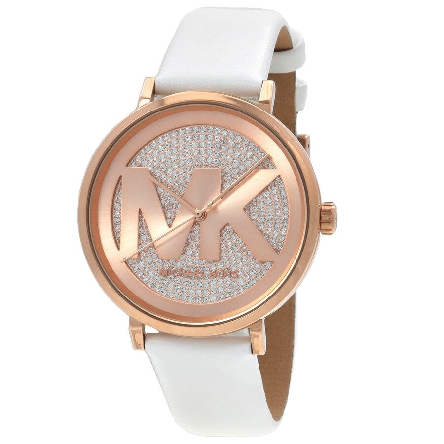 Michael Kors  Addyson Quartz Crystal Embellished Dial Ladies Watch