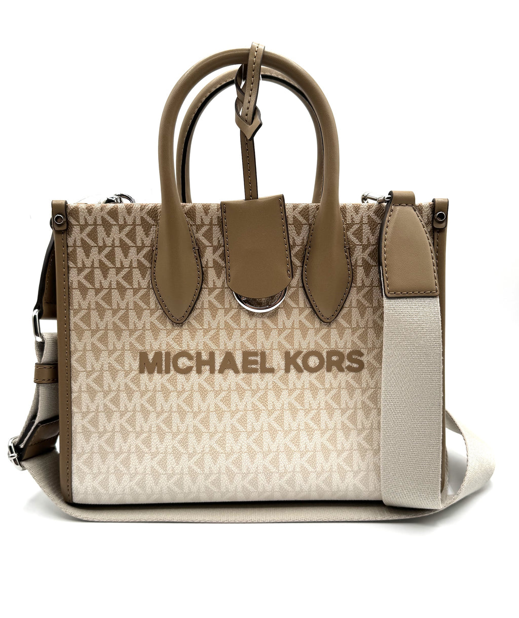 Mirella Small Ombré Signature Logo Crossbody Bag