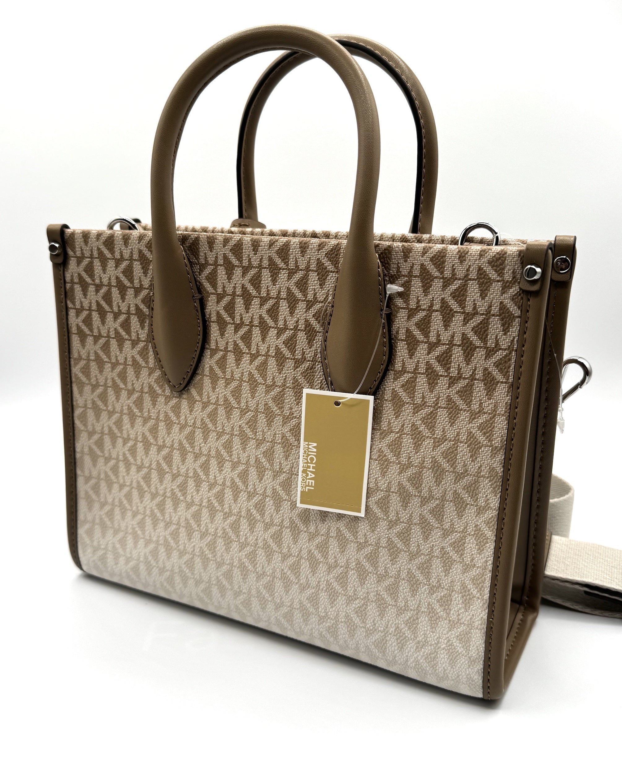 Mirella Small Ombré Signature Logo Crossbody Bag