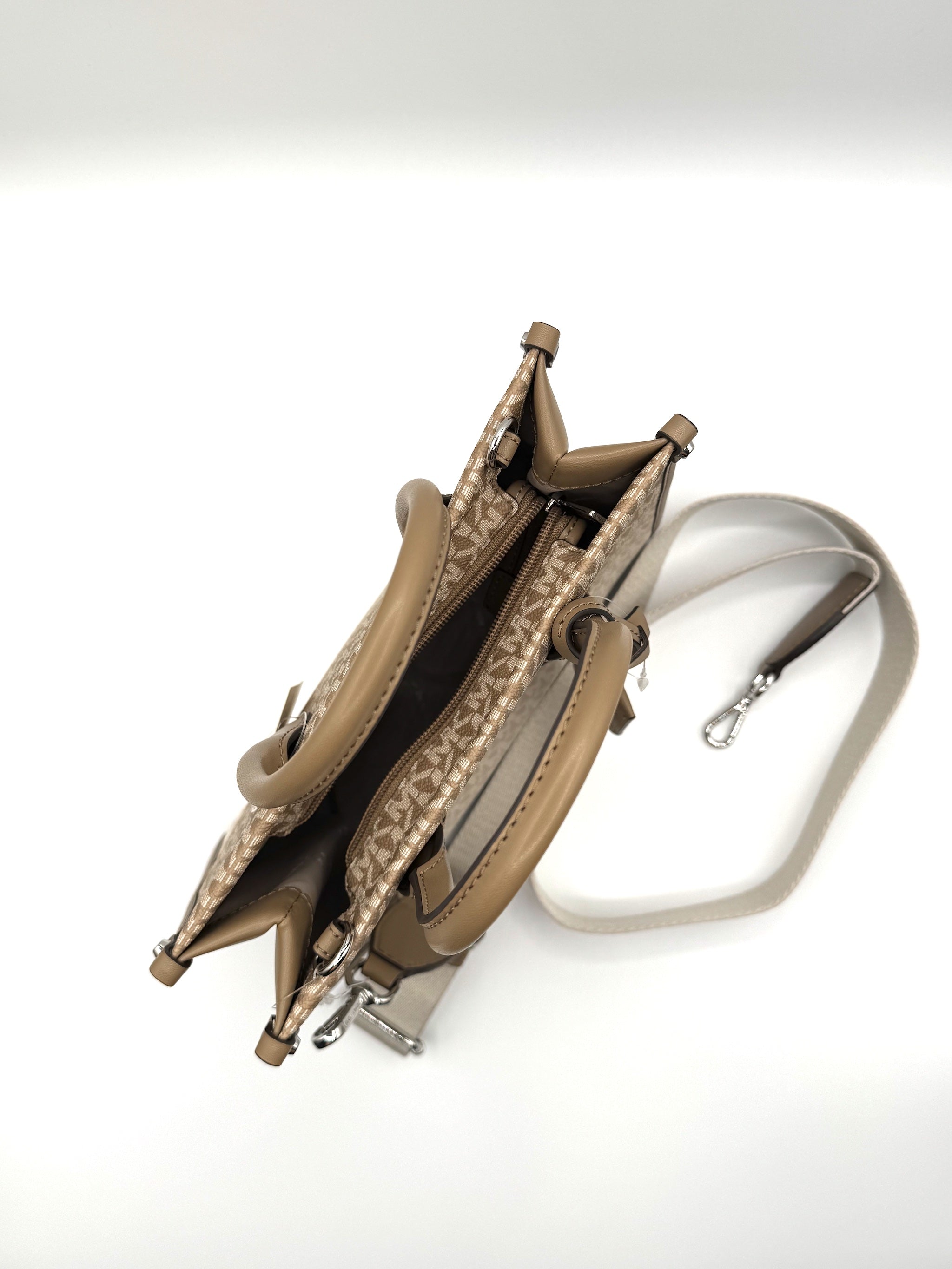 Mirella Small Ombré Signature Logo Crossbody Bag