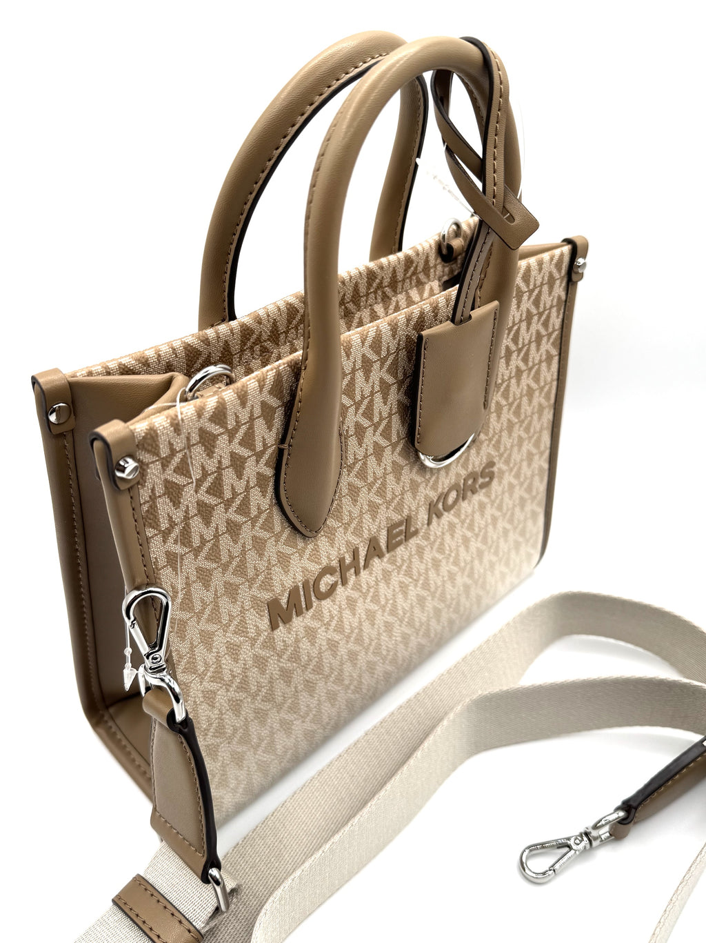 Mirella Small Ombré Signature Logo Crossbody Bag