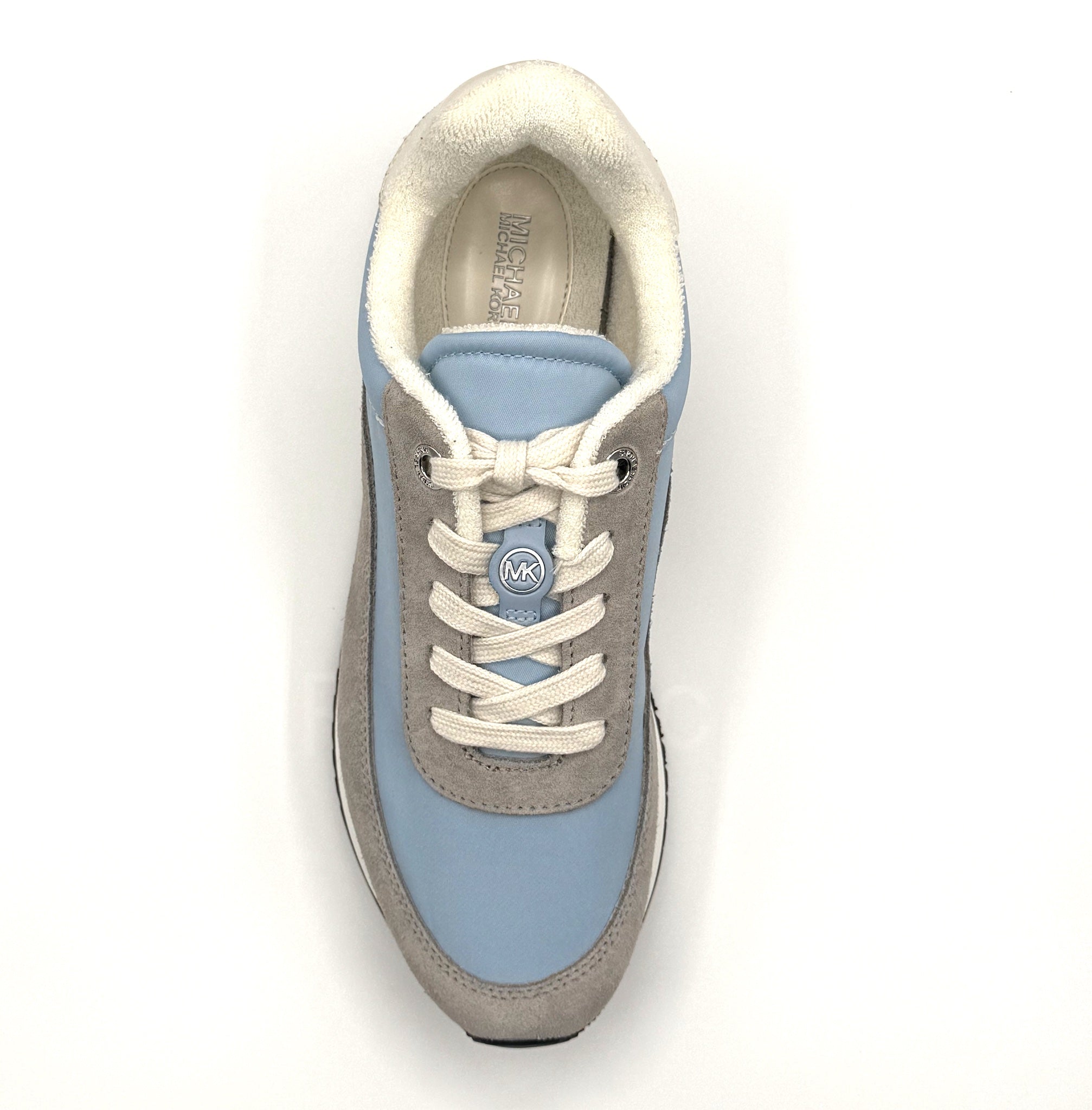 Hattie Mixed-Media Trainer Light Sky MK