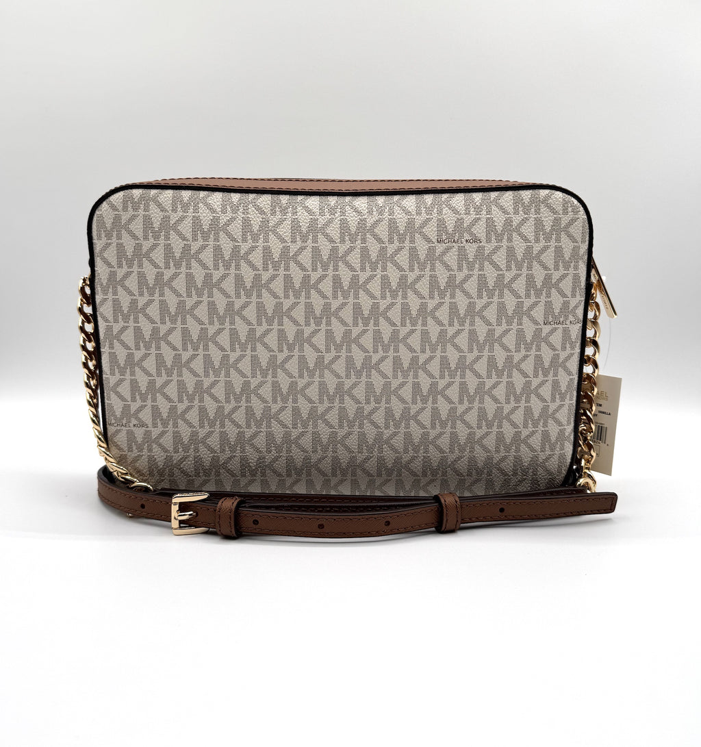 Jet Set Large Printed Logo Crossbody Bag