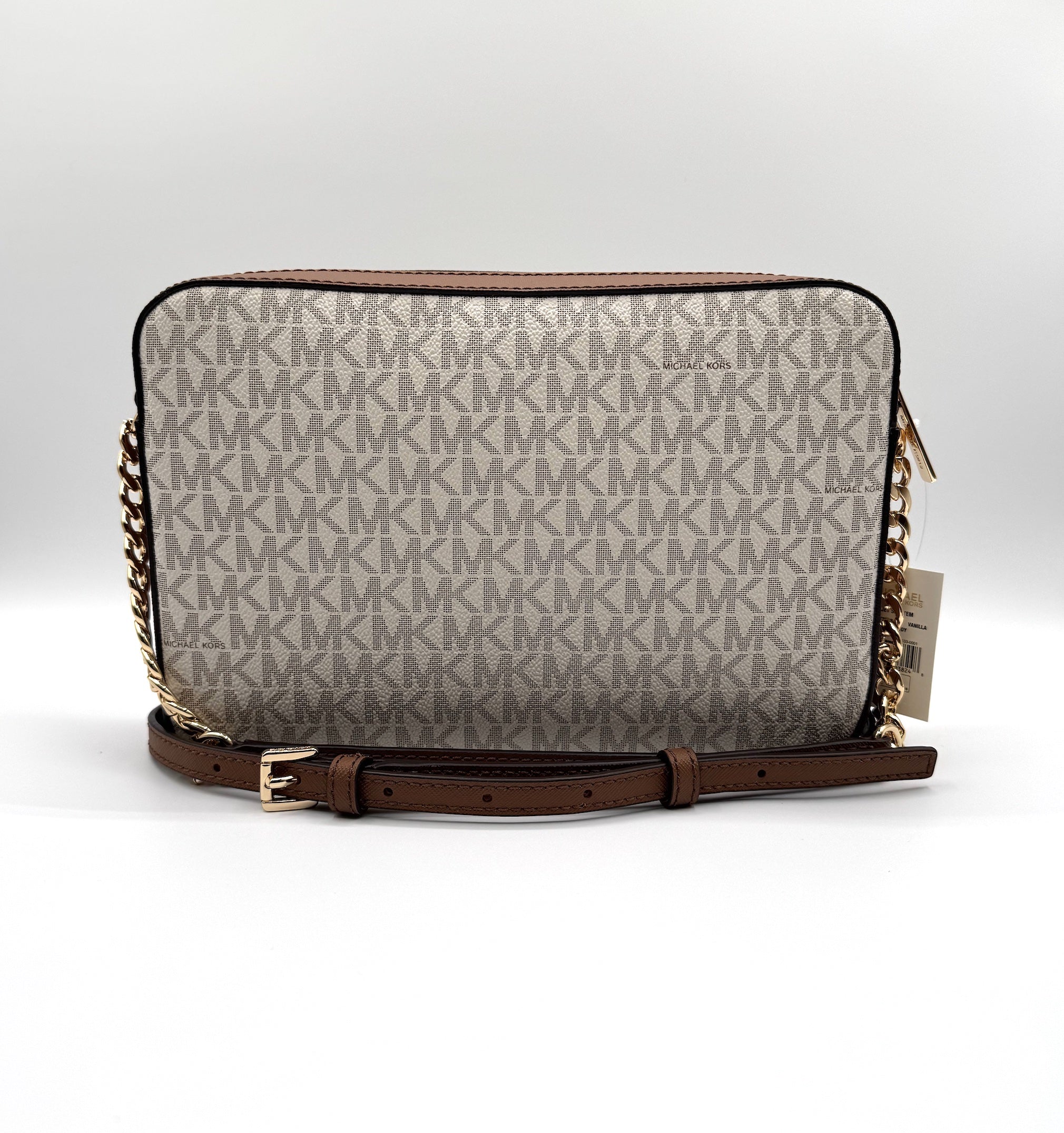 Jet Set Large Printed Logo Crossbody Bag