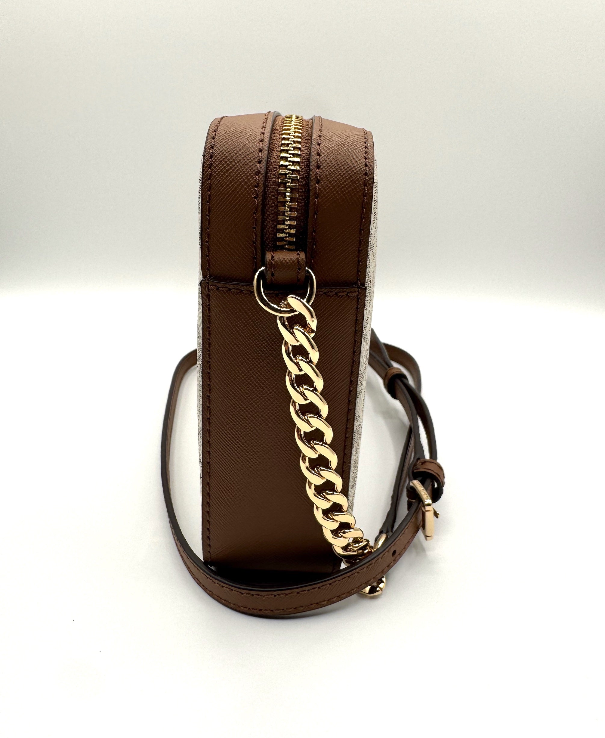 Jet Set Large Printed Logo Crossbody Bag